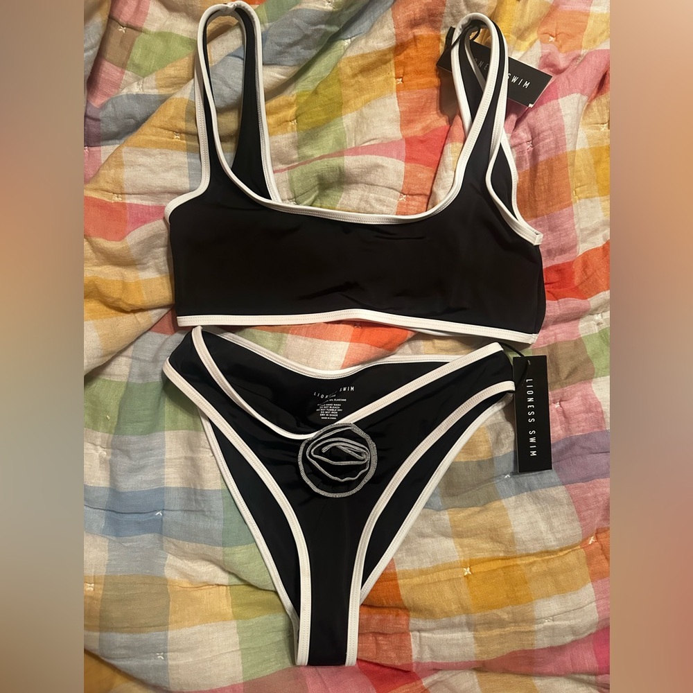 Lioness Black and White Swimwear